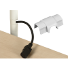 D-Line CO3015W | D-Line White Smooth Fit Cable Outlet 30mm x 15mm