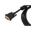 2m DVI-D 24+1 Dual Link Male-Male Cable Black
