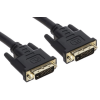 2m DVI-D 24+1 Dual Link Male-Male Cable Black