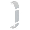 Marshall-Tufflex ECP1MWH | Marshall Tufflex PVC - U White Sterling Profile 1 Chamfered Dado Trunking Joint Cover - Coupler