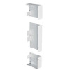 Marshall-Tufflex EECP3WH | Marshall Tufflex Sterling Profile 3 3 Compartment Dado End Cap