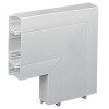 Marshall-Tufflex EFA3WH | Marshall Tufflex PVC - U White Sterling Profile 3 3 Compartment Square Dado Flat Angle