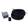 4 Way Fibre Breakout Manifold Unit with 8m of 10mm Flexible Conduit