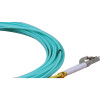 7m LC to LC Duplex OM3 Multimode Aqua Fibre Optic Patch Cable with 2mm Jacket