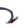 3m LC to LC Duplex OM1 Multimode Grey Fibre Optic Patch Cable with 3mm Jacket