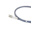 1m LC to SC Duplex OM1 Multimode Grey Fibre Optic Patch Cable with 3mm Jacket