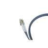 0.5m LC to ST Duplex OM1 Multimode Grey Fibre Optic Patch Cable with 3mm Jacket