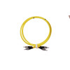 2m FC to FC Duplex OS2 Singlemode Yellow Fibre Optic Patch Cable with 3mm Jacket