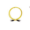 2m FC to FC Duplex OS2 Singlemode Yellow Fibre Optic Patch Cable with 3mm Jacket