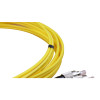 3m FC to FC Duplex OS2 Singlemode Yellow Fibre Optic Patch Cable with 3mm Jacket