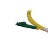 3m LC APC to LC APC Duplex OS2 Singlemode Yellow Fibre Optic Patch Cable with 2mm Jacket