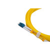 7m LC to LC Duplex OS2 Singlemode Yellow Fibre Optic Patch Cable with 2mm Jacket