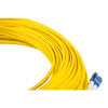 60m LC to LC Duplex OS2 Singlemode Yellow Fibre Optic Patch Cable with 2mm Jacket