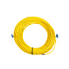 50m LC to LC Duplex OS2 Singlemode Yellow Fibre Optic Patch Cable with 2mm Jacket
