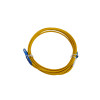 3.5m LC to SC Duplex OS2 Singlemode Yellow Fibre Optic Patch Cable with 3mm Jacket