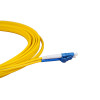 5m LC to SC Duplex OS2 Singlemode Yellow Fibre Optic Patch Cable with 3mm Jacket