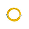 7m LC to SC Duplex OS2 Singlemode Yellow Fibre Optic Patch Cable with 3mm Jacket