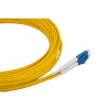 8m LC to SC Duplex OS2 Singlemode Yellow Fibre Optic Patch Cable with 2mm Jacket