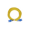 15m SC to SC Duplex OS2 Singlemode Yellow Fibre Optic Patch Cable with 2mm Jacket