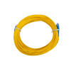 25m SC to SC Duplex OS2 Singlemode Yellow Fibre Optic Patch Cable with 2mm Jacket