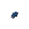 LC Duplex Singlemode Adaptor Blue