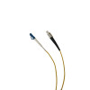 3m FC to LC Simplex OS2 Singlemode Yellow Fibre Optic Patch Cable with 3mm Jacket