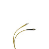 1m FC to ST Simplex OS2 Singlemode Yellow Fibre Optic Patch Cable with 3mm Jacket