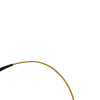 1m FC to ST Simplex OS2 Singlemode Yellow Fibre Optic Patch Cable with 3mm Jacket