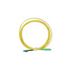 10m LC APC to SC APC Simplex OS2 Singlemode Yellow Fibre Optic Patch Cable with 2mm Jacket