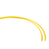 2.5m LC to LC Simplex OS2 Singlemode Yellow Fibre Optic Patch Cable with 2mm Jacket