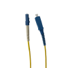 3m LC to SC Simplex OS2 Singlemode Yellow Fibre Optic Patch Cable with 2mm Jacket
