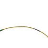 2m SC APC  to SC APC Simplex OS2 Singlemode Yellow Fibre Optic Patch Cable with 2mm Jacket