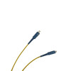 2m SC to SC Simplex OS2 Singlemode Yellow Fibre Optic Patch Cable with 3mm Jacket