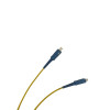 0.5m SC to SC Simplex OS2 Singlemode Yellow Fibre Optic Patch Cable with 2mm Jacket