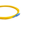 5m SC to SC Simplex OS2 Singlemode Yellow Fibre Optic Patch Cable with 2mm Jacket