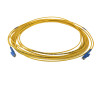 10m SC to SC Simplex OS2 Singlemode Yellow Fibre Optic Patch Cable with 3mm Jacket