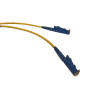 10m SC to SC Simplex OS2 Singlemode Yellow Fibre Optic Patch Cable with 3mm Jacket