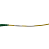 30m ST APC to ST APC Simplex OS2 Singlemode Yellow Fibre Optic Patch Cable with 2mm Jacket