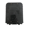 Fibre Optic Pole/Wall Enclosure IP-65 rated with 32 x (3~5mm) OD Customer drop cable external ports and 2 x 6~10mm OD Main feeder cable entry ports