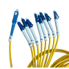 1 to 8 PLC Fibre Splitter, SC Input, LC outputs, ABS case
