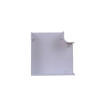 Algar White Dado Trunking 100mm x 50mm Flat Angle (Each)