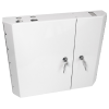 CMW Ltd  | Multimode - 2 x LC Quad, 8 Way Double door wall boxes