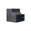 Trench SA4290E-SEC Metal Trunking 100mm x 50mm 90 Degree External Cover Bend with Tamperproof Fixing Galvanised