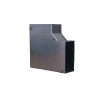 Trench SA4290T-SEC Metal Trunking 100mm x 50mm 90 Degree Flat Top Cover Bend with Tamperproof Fixing Galvanised