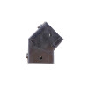 Trench SA2245E Metal Trunking 50mm x 50mm 45 Degree External Cover Bend with Screw Fixing Galvanised