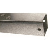 Trench ST44 Metal Trunking 100mm x 100mm 3m Trunking Length with SpeedlockTurnbuckle Fixing Galvanised
