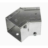 Trench SA2245I Metal Trunking 50mm x 50mm 45 Degree Internal Cover Bend with Screw Fixing Galvanised