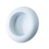 CMW Ltd  | 25mm Closed Grommets White (Box / 100)