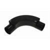 Dietzel Univolt PVC Plastic Conduit Inspection Bend 20mm Black