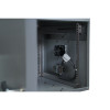 IP55 9U Wall Cabinet, 600mm Deep, with Cowled Fan & Filter Set - Grey